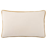 Jaipur Living Emerson Lyla Solid Navy / Cream 13" x 21" Pillow
