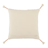 Jaipur Living Nagaland Pillow Lipila Tribal Mauve / Cream 18" x 18" Pillow