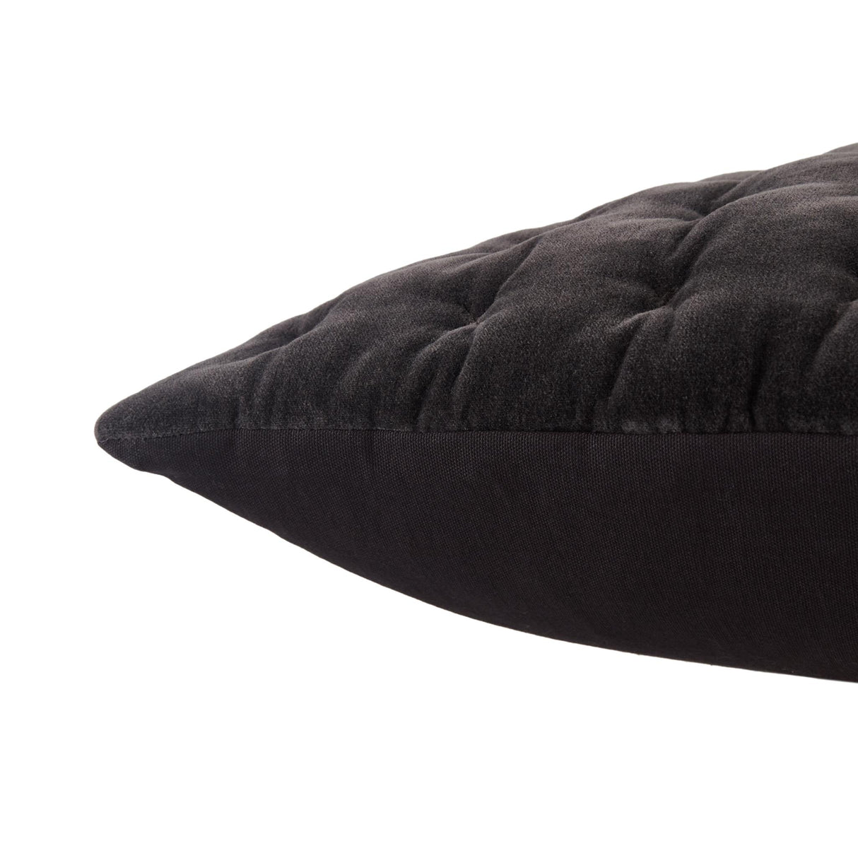 Jaipur Living Lexington Winchester Solid Dark Gray 26" x 26" Pillow