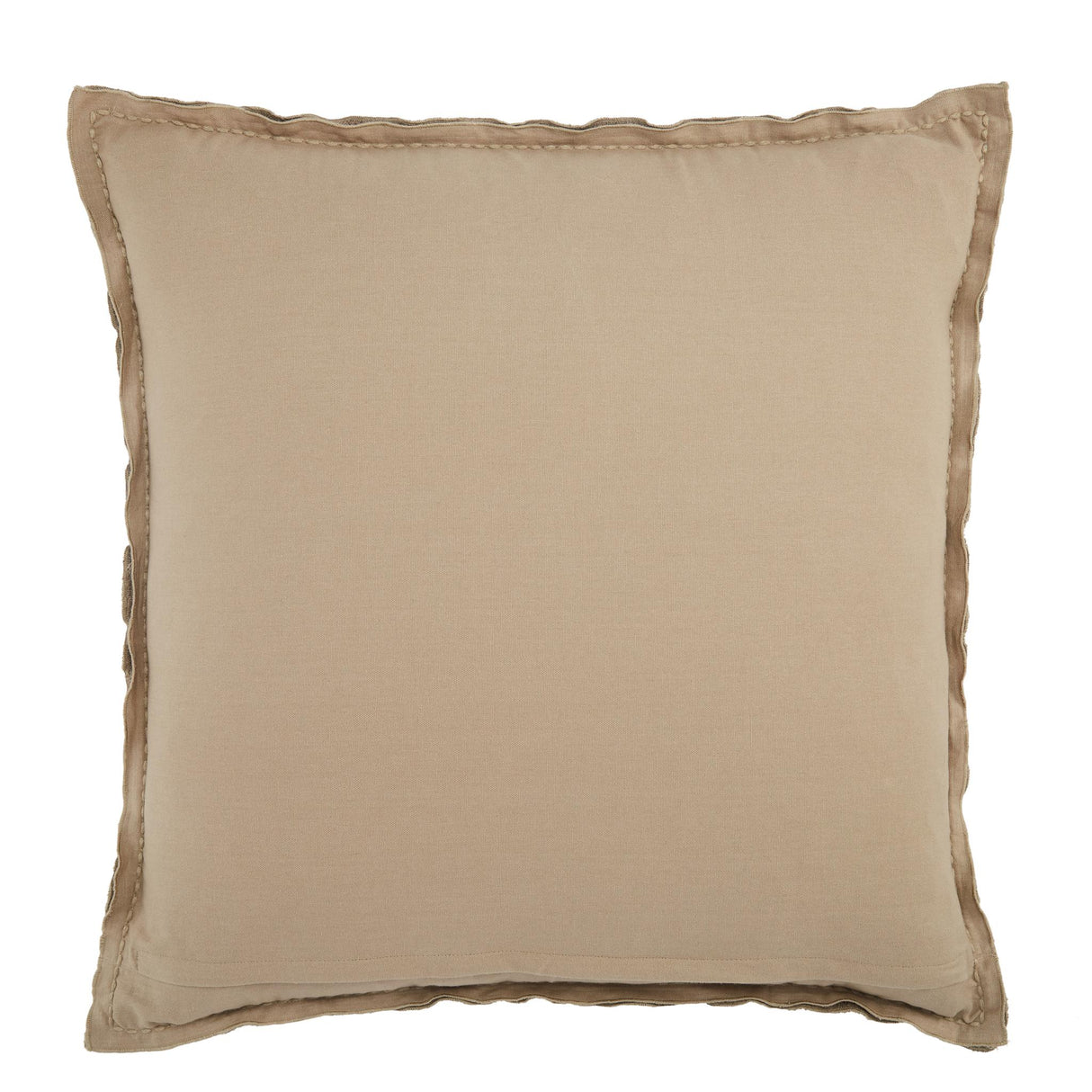 Jaipur Living Lexington Warrenton Solid Taupe 26" x 26" Pillow