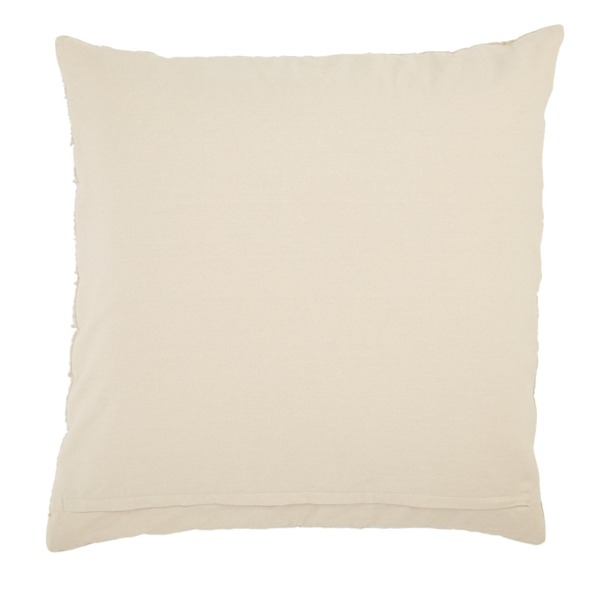 Jaipur Living Lexington Winchester Solid Beige / White 26" x 26" Pillow