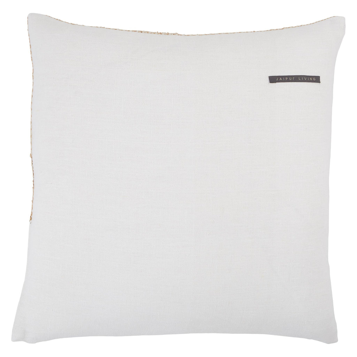 Jaipur Living Taiga Sila Geometric Gold / White 22" x 22" Pillow