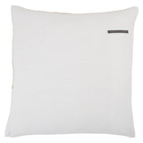 Jaipur Living Taiga Sila Geometric Gold / White 22" x 22" Pillow
