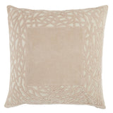 Jaipur Living Mezza Birch Trellis Beige / Cream 22" x 22" Pillow