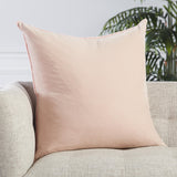 Jaipur Living Nouveau Sunbury Solid Blush 26" x 26" Pillow