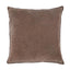 Jaipur Living Nouveau Sunbury Solid Dark Taupe 26" x 26" Pillow