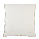Jaipur Living Angora Kaz Textured Light Blue / Ivory 22" x 22" Pillow