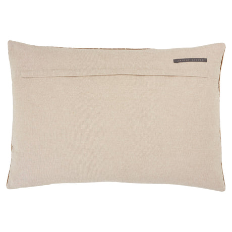 Jaipur Living Nouveau Bourdelle Chevron Brown 16" x 24" Pillow