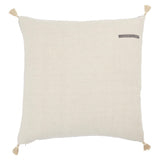 Jaipur Living Taiga Loma Tribal Black / Ivory 22" x 22" Pillow