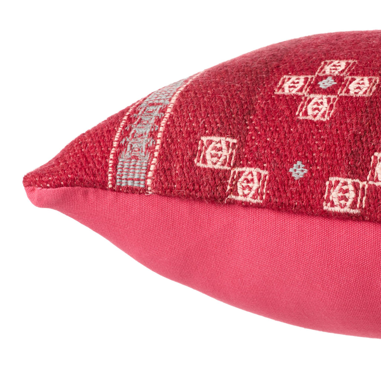 Jaipur Living Puebla Katara Tribal Red / Gray 13" x 48" Pillow