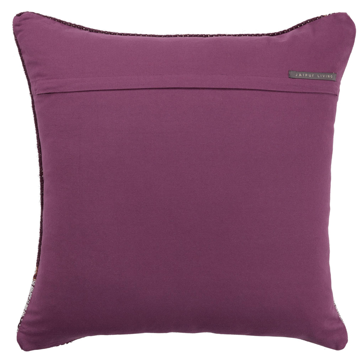 Jaipur Living Puebla Rania Tribal Purple / White 22" x 22" Pillow