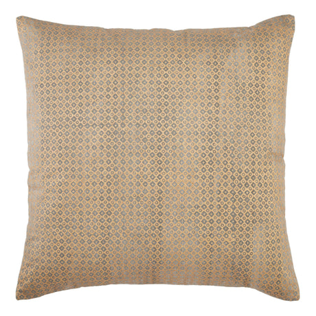 Jaipur Living Revolve Bayram Trellis Gold / Light Gray 22" x 22" Pillow