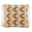Jaipur Living Bayu Takeo Chevron Gold / Ivory 22" x 22" Pillow