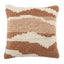 Jaipur Living Nazka Hasani Abstract Tan / White 22" x 22" Pillow