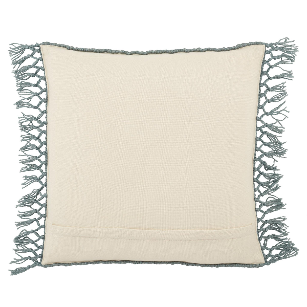 Jaipur Living Tallis Maritima Geometric Blue 20" x 20" Pillow