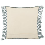 Jaipur Living Tallis Maritima Geometric Blue 20" x 20" Pillow