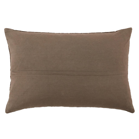 Jaipur Living Lexington Milton Geometric Dark Brown 16" x 24" Pillow