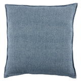 Jaipur Living Burbank Blanche Solid Blue 22" x 22" Pillow