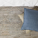 Jaipur Living Burbank Blanche Solid Blue 22" x 22" Pillow