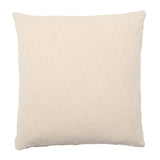 Jaipur Living Klara Tordis Solid Cream 22" x 22" Pillow