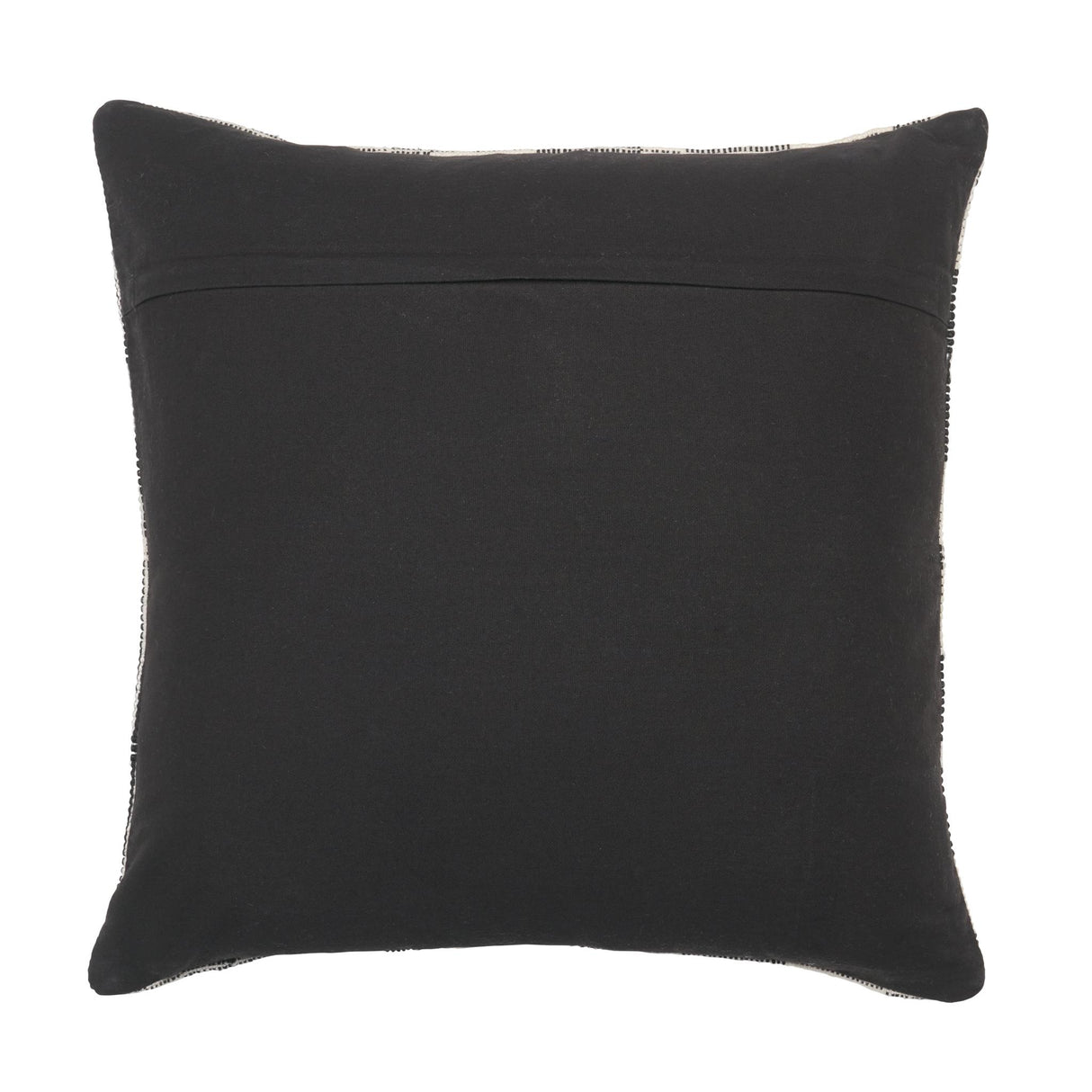Jaipur Living Renata Wren Stripes Black / Cream 24" x 24" Pillow