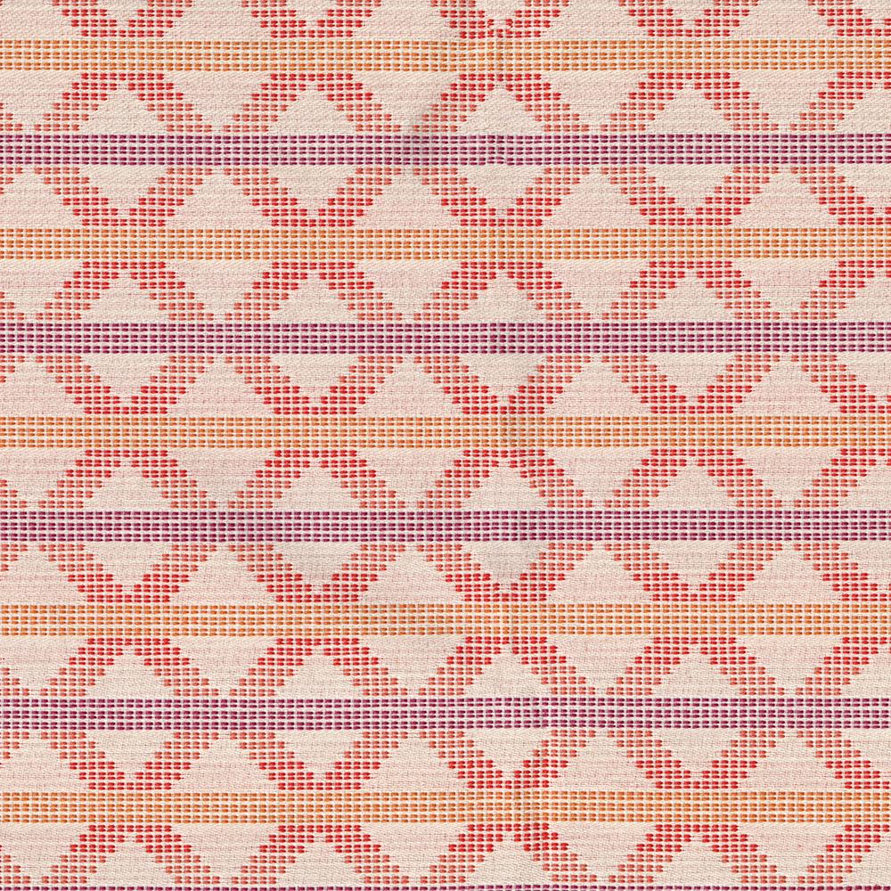 Maxwell CRYPTON ROADMAP #203 SORBET Upholstery Fabric