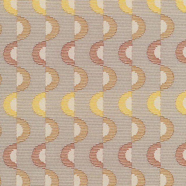 Maxwell CRYPTON CRESCENT #401 MARMALADE Upholstery Fabric
