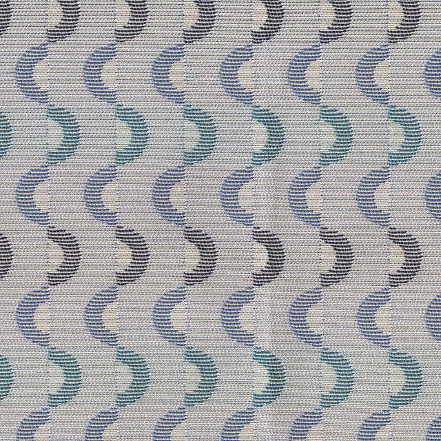 Maxwell CRYPTON CRESCENT #411 AQUAMARINE Upholstery Fabric