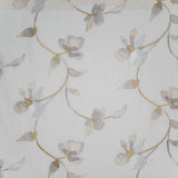 Maxwell SWEET PEA #634 SILVER Drapery Fabric