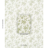 Schumacher Brantwood Vine Leaf Wallpaper