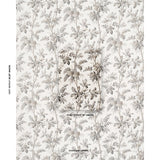 Schumacher Brantwood Vine Graphite Fabric