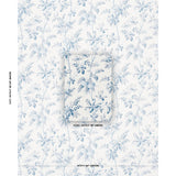 Schumacher Brantwood Vine Porcelain Wallpaper