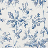 Schumacher Brantwood Vine Porcelain Wallpaper