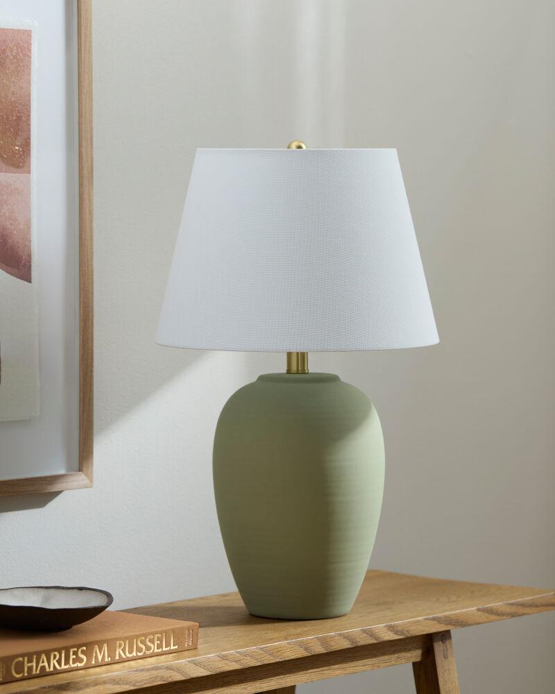Livabliss Matera ERA-002 22"H x 13"W x 13"D Table Lighting