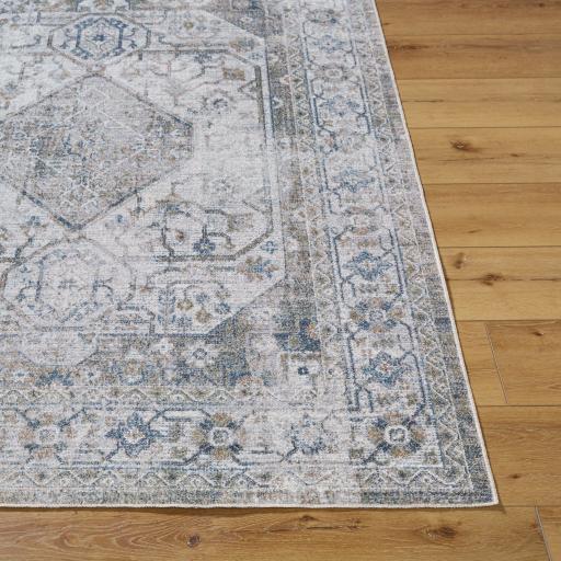 Surya Lillian LLL-2351 Dark Green 6'7" Round Rug
