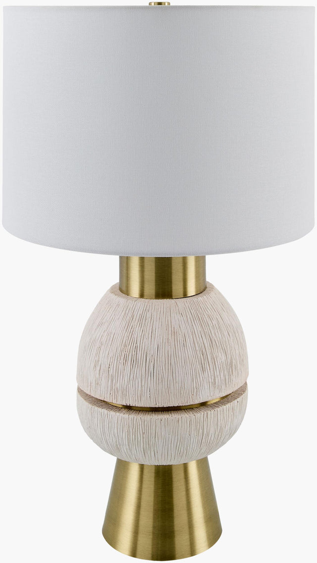 Livabliss Niobe NIO-001 25"H x 14"W x 14"D Table Lighting