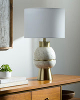 Livabliss Niobe NIO-003 25"H x 14"W x 14"D Table Lighting