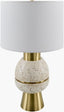 Livabliss Niobe NIO-003 25"H x 14"W x 14"D Table Lighting
