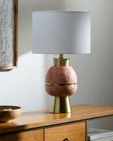 Livabliss Niobe NIO-004 25"H x 14"W x 14"D Table Lighting