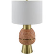 Surya Niobe NIO-004 25"H x 14"W x 14"D Lamp