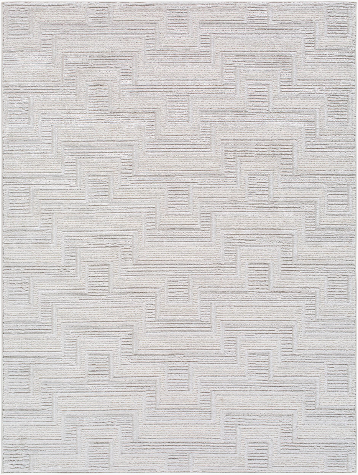 Livabliss Wolly WOY-2301 5'3" x 7' Machine Woven Rug