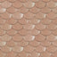 Tempaper Mermaid Shells by Genevieve Gorder Metallic Blush Peel and Stick Wallpaper, 56 sq. ft.