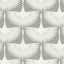 Tempaper Cranes by Genevieve Gorder Light Grey Peel and Stick Wallpaper, 56 sq. ft.