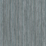 Tempaper Textured Grasscloth Blue Peel and Stick Wallpaper, 56 sq. ft.