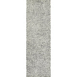 Tempaper Speckle Pepper 2'3" x 8' Wool Runner Rug
