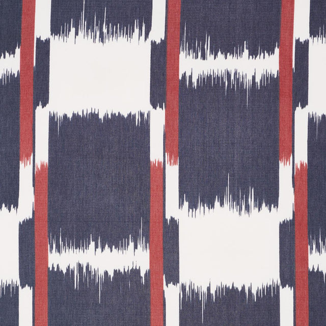Schumacher Tuzla Indigo Fabric