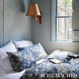 Schumacher Hound Meadow Indigo Fabric