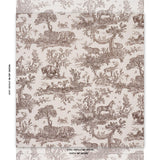 Schumacher Western Toile Sepia Fabric