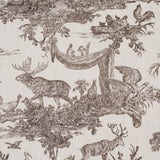 Schumacher Western Toile Sepia Fabric