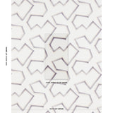 Schumacher Enzo Print Graphite Fabric